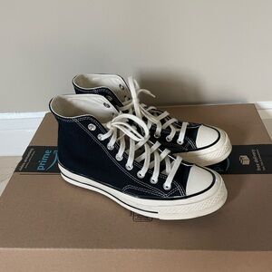Converse Chuck 70 black high top sneakers